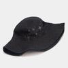 Sombrero de pescador de mezclilla de color sólido para hombre, estilo japonés, artístico, con perforación en caliente, moderno, para verano y exteriores, protector solar.