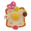 Serie Comida y Juego Flores de Zapato de Resina, Zuecos, Joyería DIY, Accesorios de Hebilla Decorativa de Flor de Zapato de Dibujos Animados de Papas Fritas de McDonald's