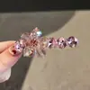 Exquisito y Dulce Pasador de Flor de Cristal, Pin de Pato, Nueva Moda 2026 Accesorio Versátil de Gama Alta para el Cabello