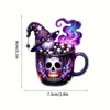 Transfronteiriço Novo Produto Crânio de Halloween Doce Carro Interior Decoração Pendurada Acessórios de Chaveiro Ornamento Pendurado para Carro Suportes Personalização