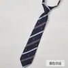 Gravata jk Listrada da Moda Acessórios de Camisa Feminina Estilo Preppy dk Nó Livre Masculino Casual Estilo Japonês Uniforme Escolar Estudante Estilo Tendência