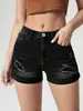 Modelo Novo de Verão 2026 Exclusivamente para Vendas Transfronteiriças para Europa e América, Shorts Jeans com Design Desgastado para Amazon, Alta Elasticidade, Bainha Enrolada em Estoque