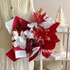 Atacado Internet Celebridade Floral Flor Material de Embalagem Malha Arte Favo de Mel Papel Impermeável Forro Flor Papel de Embrulho