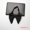 Gravata borboleta de gola de tricô de poliéster da moda, flor, personalizada, estilo britânico, casual, unissex, atacado