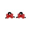 Estilo Coreano Puntos Rojos Lazo Cuerda para el Pelo Pinza para Flequillo de Niña Linda Dulce Pinza BB Pasador Clip Lateral Accesorios para el Cabello