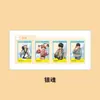 Tarjeta Transparente de PVC de Celebridad Zhang Yuanying, Kim Jennie, Yu Shuxin, Ning Yizhuo Colgante de Tarjeta Láser Acrílico Periférico