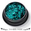 Polvo PET de alto brillo con lentejuelas ultrafinas de 1 mm, joyería de diamantes para uñas, esmalte de uñas en gel, material de polvo láser degradado