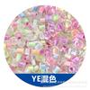 Super cuentas de arroz de vidrio variable de color ultravioleta de dos colores sensibles a la luz de 4 mm DIY tejido a mano cuentas sueltas material para pulseras de cuentas