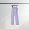 Pantalones Casuales de Pierna Recta de Modal de Cintura Alta Estilo Lulu, Adelgazantes y con Caída, Pantalones Anchos Sueltos para Mujer, Nuevo Artículo