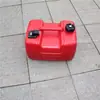 Tanque de Combustible Externo para Motor Fuera de Borda 12L 24 Litros Antiestático Tanque de Combustible de Repuesto Barril Universal para Mar
