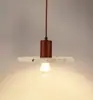 Estilo de canción estética bambú-junta mármol natural candelabro de comedor, mesa de comedor, barra de bar, sala de té Zen, estudio, lámpara de oficina larga