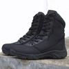 Botas de Combate de Primavera para Exterior Otoño e Invierno Patrón Pitón Camuflaje Botas de Combate Terrestre Zapatos Tácticos Botas Impermeables y Transpirables Especiales para Hombre