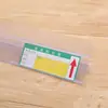 Tira de Tarjeta de Vidrio para Farmacia Tira de Precio de Vidrio Tira de Etiqueta de Precio de PVC Tira de Tarjeta para Estante de Supermercado Tira de Precio