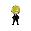 One Piece Luffy 2026 Nuevo Dibujo Animado Broche de Metal Insignia Personalizada Creativa Accesorio Decorativo Versátil Transfronterizo