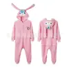 Pijama One-Piece de Desenho Animado Animal para Crianças e Adultos Roupas Fofas de Performance para Halloween Transfronteiriço Nezha Cos Flanela