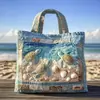 2026 Estación Independiente Transfronteriza Amazon Bolso Nuevo Bolso Tote Estampado Digital Bolso Tote Acolchado de Moda