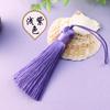 Nudo chino borla pendiente de oreja pendientes marcapáginas diy colgante de abanico de oreja para colgar accesorios de ropa cheongsam Hanfu material