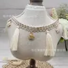 2025 Novo Estilo Étnico Renda com Franjas Feita à Mão DIY Adequado para Punhos de Roupa, Bainhas de Saia e Acessórios de Cortina