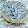 6X8mm novos grânulos soltos barril de vidro grânulos pier grânulos tingidos água grânulos cilíndricos artesanais DIY pulseira saída de fábrica