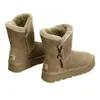 Botas de Nieve de Suela Gruesa para Mujer 2025 Nuevas de Invierno Forradas de Felpa Engrosadas Cálidas Zapatos de Algodón Antideslizantes del Noreste Botas Grandes de Algodón