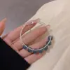 Novo Bracelete Azul com Contas Estilo Chinês para Mulheres, Design de Nicho, Joia Camada de Prata, Acessórios Retrô de Alta Qualidade