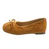 Zapatos Mary Jane Individuales Franceses para Mujer 2026 Otoño Nuevo Estilo Lazo Suela Plana Zapatos de Ballet con Falda Zapatos de Vestir Nocturnos Mocasines