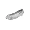 Sapatos Rasos Satinados com Aumento de Altura de 5cm com Fivela Quadrada de Strass para Mulheres, Novo Estilo Francês 2026, Sapatos Rasos Confortáveis com Bico Quadrado