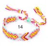 Popular en Europa y América: Pulseras Tejidas Arcoíris Hechas a Mano en Estilo Étnico Nepalí, Venta al por Mayor de Joyería