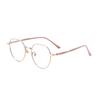Lentes para Miopía Color Té con Leche para Mujer Se Pueden Equipar con Potencia Sentido Avanzado Artefacto Sencillo sin Rostro Popular en Internet Decoración Street Beat Combinación Total Lentes Planos