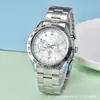 2025 Novo Modelo Masculino de Luxo Esportivo Quartzo Aço Inoxidável À Prova d'Água Seis Ponteiros Moda Relógio de Pulso Aliexpress Dropshipping