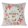 Fronha de Almofada para o Dia das Mães Rosa Tulipa Arco-íris Fronha Almofada de Linho Estampada Amazon Love Transfronteiriça