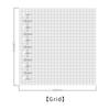 Nuevo A7 cuadrado DIY hojas sueltas PVC cremallera libro de tarjetas goo carcasa brillante para perseguir estrellas núcleo de hojas sueltas libro de mano