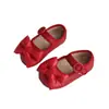 Zapatos de Princesa de Moda Estilo Coreano para Niñas, Nuevo Modelo Primavera y Otoño 2026, Zapatos de Cuero con Lazo para Niñas, Zapatos de Suela Blanda para Combinar con Vestidos