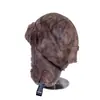 Gorro Grueso de Felpa a Prueba de Frío Estilo Lei Feng para Invierno del Noreste Versátil Personalidad Retro Piel Sintética Cálido para Proteger los Oídos Gorro de Esquí Moderno