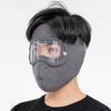 9123 Otoño e Invierno Máscara de protección facial para montar en motocicleta Ciclismo Bicicleta Protección cálida contra el frío Protección ocular Máscara cálida