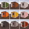 Casa de Placa de Acero de Color Móvil Suministro Directo de Fábrica para Sitios de Construcción - Construya Rápidamente Casas Temporales para Dormitorios y Oficinas de Empleados