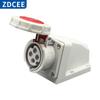 Conector ZDCEE encaixe industrial macho e fêmea 3 núcleos 4 núcleos 5 furos impermeável IP67 soquete de aviação 16A/32A