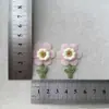 Orejas de Conejo Lindas Flor Pequeña Accesorios Pinzas para el Cabello Fundas para Teléfono Calcetines Bolsas Accesorios de Ropa Figuras de Mascotas DIY Decoraciones Accesorios para el Cabello