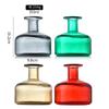 Botella de vidrio de 200 ml y 310 ml con aroma y sello multicolor para aromaterapia, decoración de interiores.