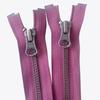 Em estoque produtos genuínos Fornecedor YKK Não. 5 YKK cinza dreno dente antigo prata metal zíper aberto pode ser fixado grande quantidade Congyou