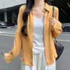 6001 Camisa Blanca de Bolsillo Estilo Old Money Casual Coreana para Mujer, Chaqueta Cardigan Delgada de Verano, Camisa Holgada de Manga Larga