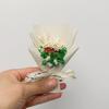 Mini ramo fresco de rosas secas, mini regalo exquisito, flor eterna, gipsófila, decoraciones al por mayor