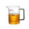 Taza de Fair de Vidrio de Borosilicato Alto con Filtro de Media Luna para Té Verde, Taza de Infusión con Separación de Té y Agua, Nuevo Estilo Chino para Té Negro y Té de Flores