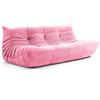 Sofá Perezoso Caterpillar Togo para Balcón y Dormitorio, Sofá Individual Tatami, Sofá Comprimido Transfronterizo de Exportación