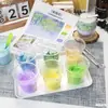Paquete de Materiales para Velas de Pintura con Arena Velas Creativas de Pintura con Arena Paisaje Taza de Pintura al Óleo Vela Arena de Colores Hecha a Mano Vela Flor de Hielo Sin Llama DIY