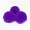 Directamente del fabricante: Bolas de Pelo Falso de Conejo de 8 cm, Accesorios de Bola de Felpa Coloridos para Ropa, Zapatos, Sombreros y Bolsos Hechos a Mano