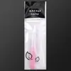 Pinza para Cejas de Boca Oblicua Pinzas de Acero Inoxidable Pinza para Cejas con Purpurina Pinzas para Barba Pestañas Pinza para Cejas de Boca Oblicua