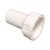 Adaptador de codo para bomba de agua de acuario de peces blancos compatible con puertos roscados Chuangning externos 37 41 42, rosca interna para conexión directa a tubería rígida