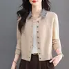 Suéter grueso de invierno para mujer con cuello alto, estilo relajado y casual, perfecto para un look festivo de Navidad, top rojo