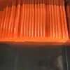 Venta Directa de Fábrica Estante de Almacenamiento de Tubo Hueco de PP Caja de Almacenamiento Tubo de Soporte para Tienda de Campaña Tubo de Plástico Naranja Engrosado y Endurecido